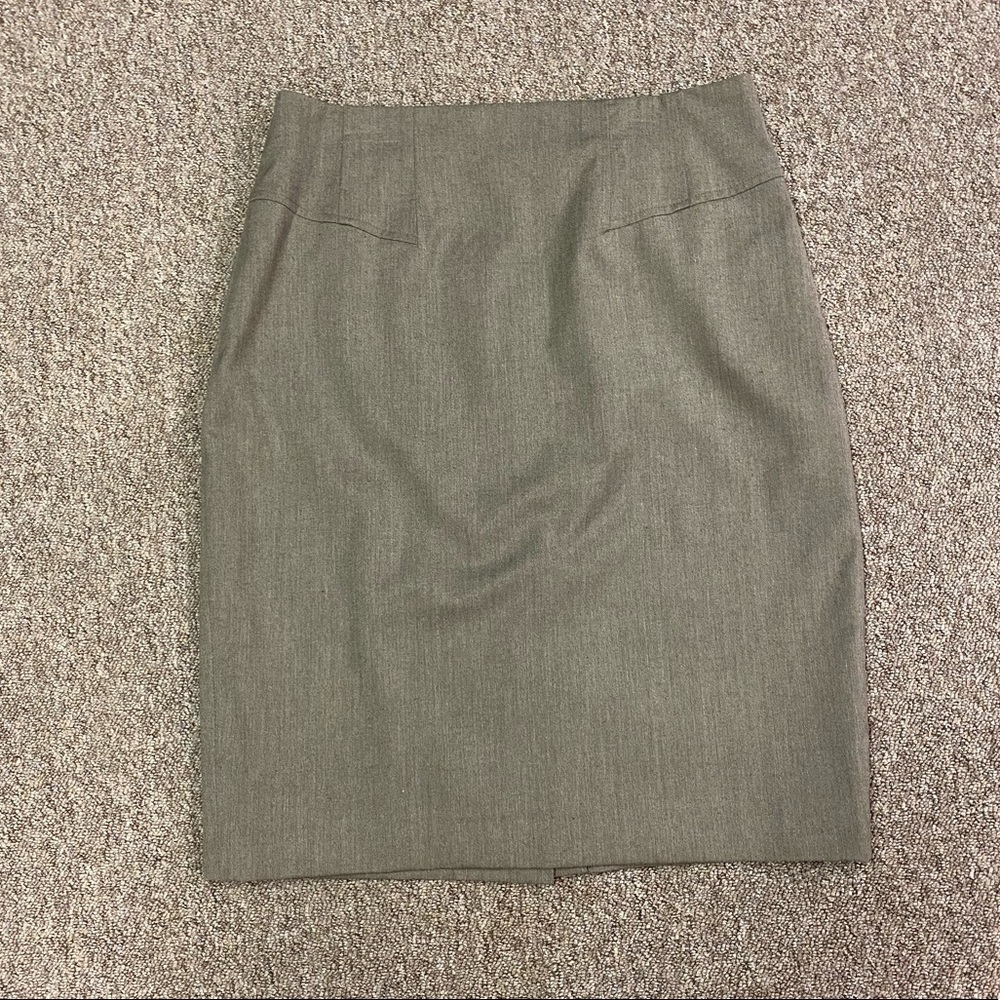 Ann Taylor Tan Pencil Skirt